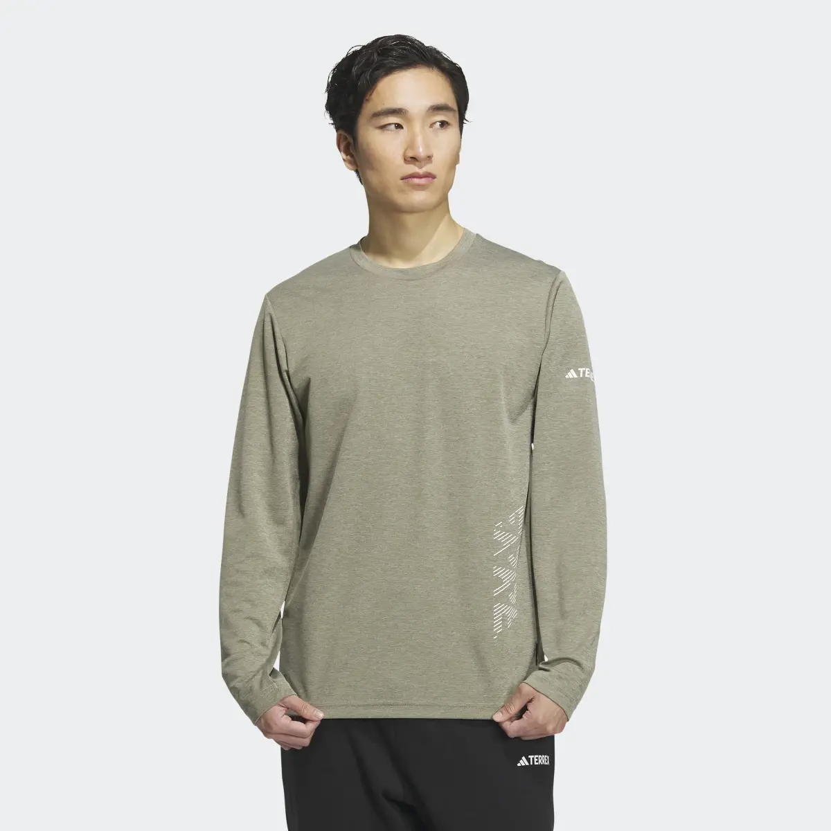 Adidas Long-Sleeve Top Tech Long-Sleeve Top. 2