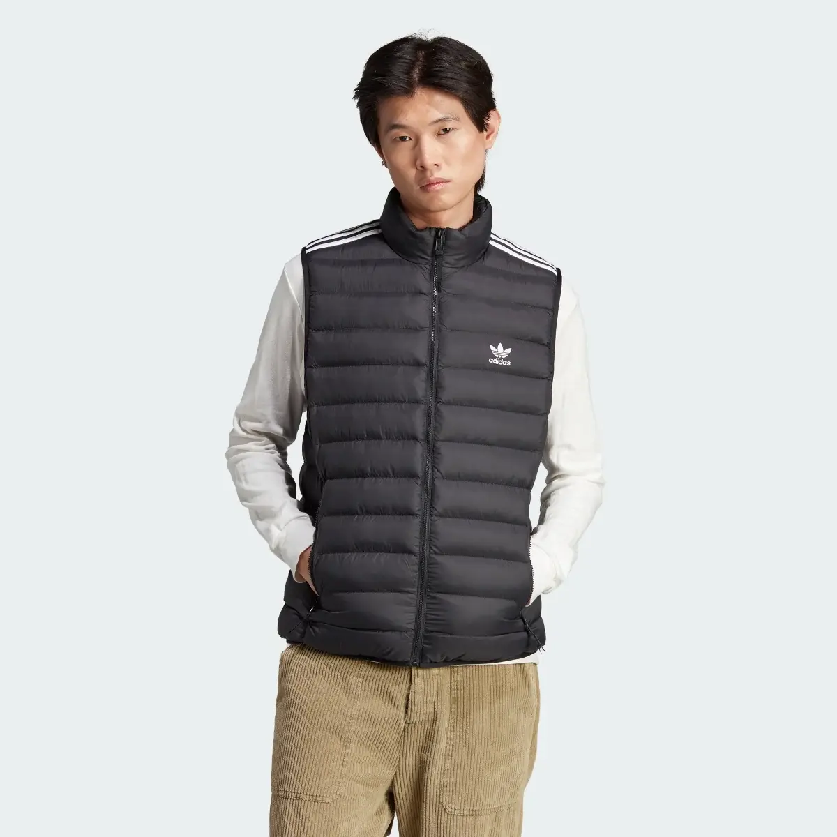Adidas Padded Stand-Up Collar Puffer Vest. 2