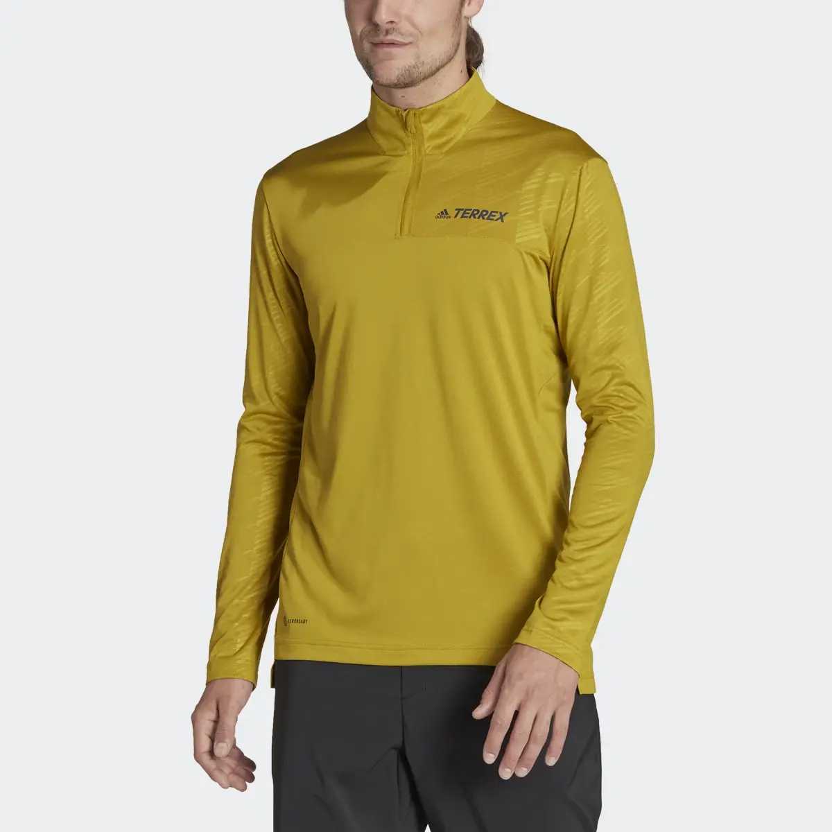 Adidas Terrex Multi Half-Zip Long-Sleeve Top. 1