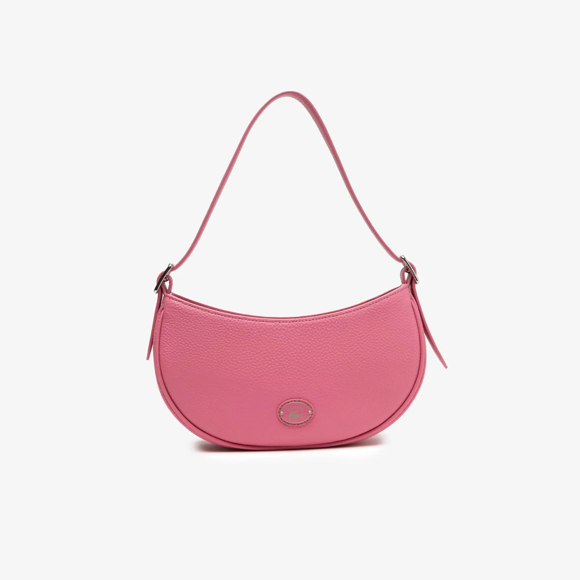 Lacoste Women’s Lacoste Top Grain Leather Halfmoon Bag. 1
