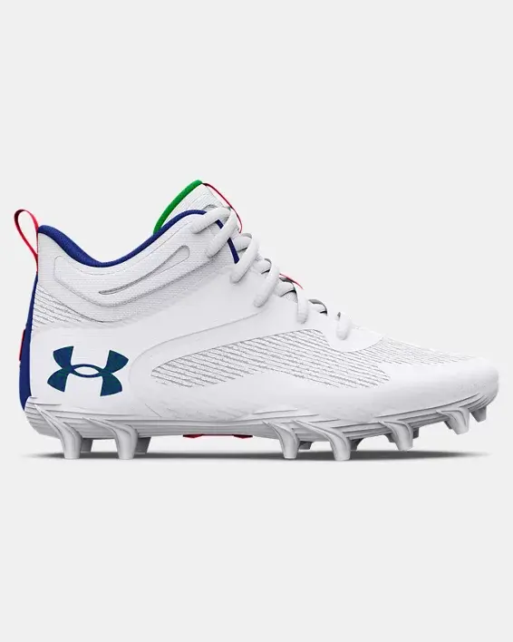 Under Armour Grade School UA Command Mid MC Lacrosse Cleats. 1