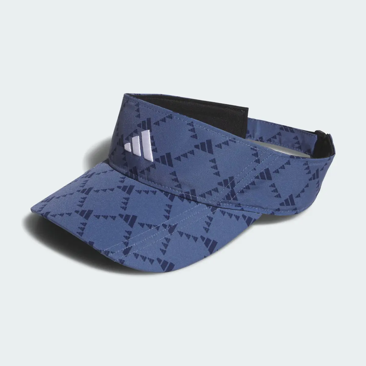 Adidas Monogram Print Fairway Visor. 2