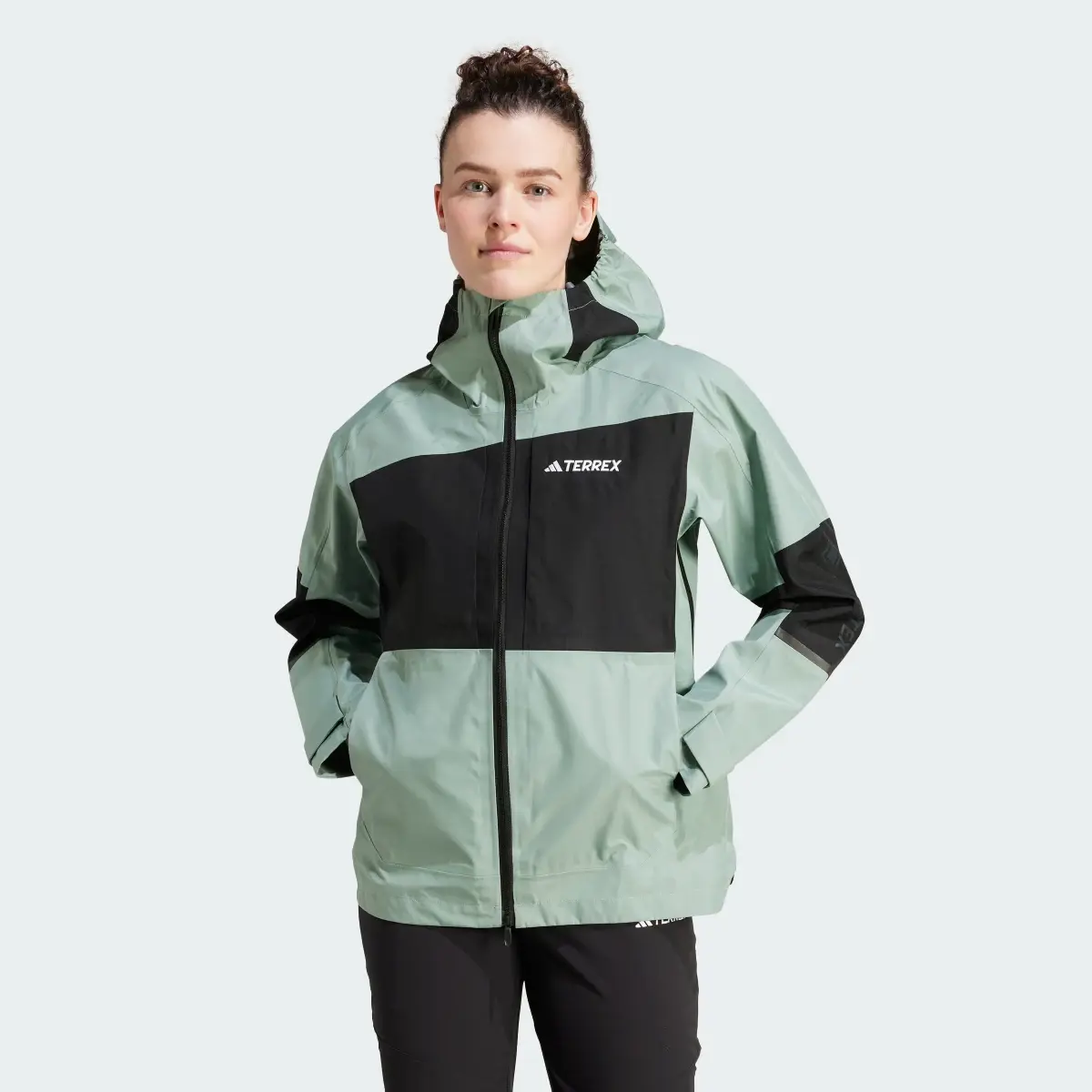 Adidas Terrex XPLORIC GORE-TEX Rain Jacket. 2