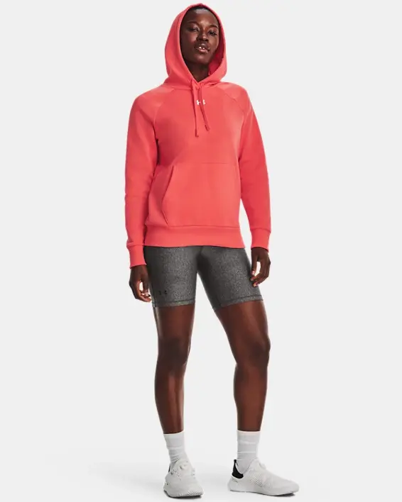 Under Armour Women's UA Rival Fleece Hoodie. 3