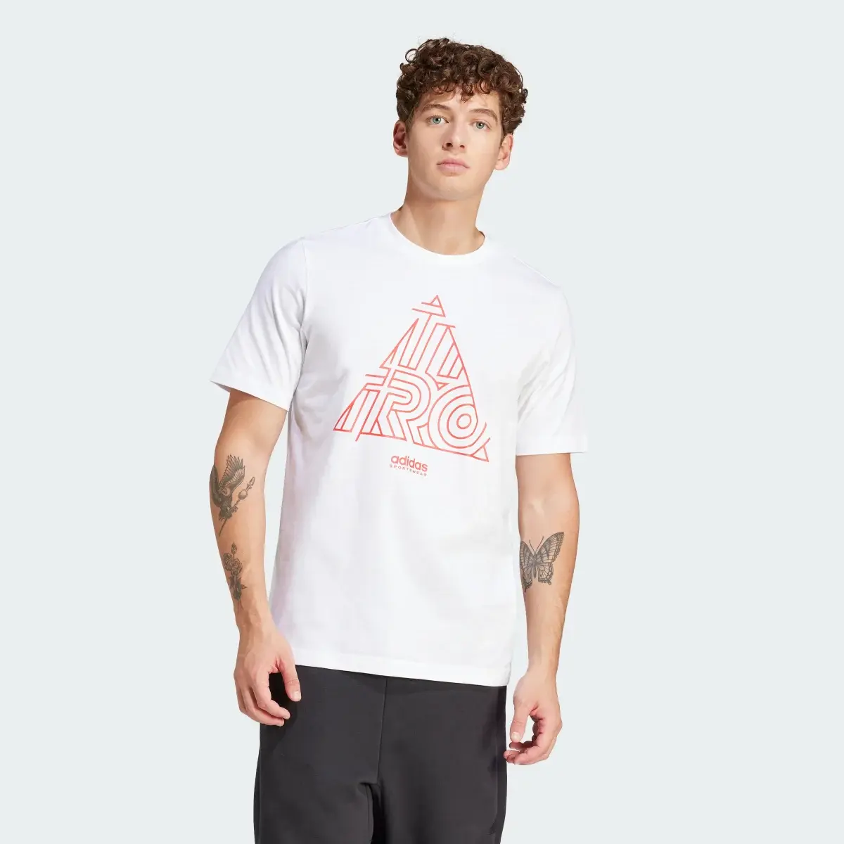 Adidas House of Tiro Graphic Tee. 2