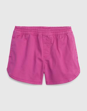 Toddler Pull-On Dolphin Shorts pink