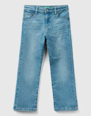 five pocket flared jeans