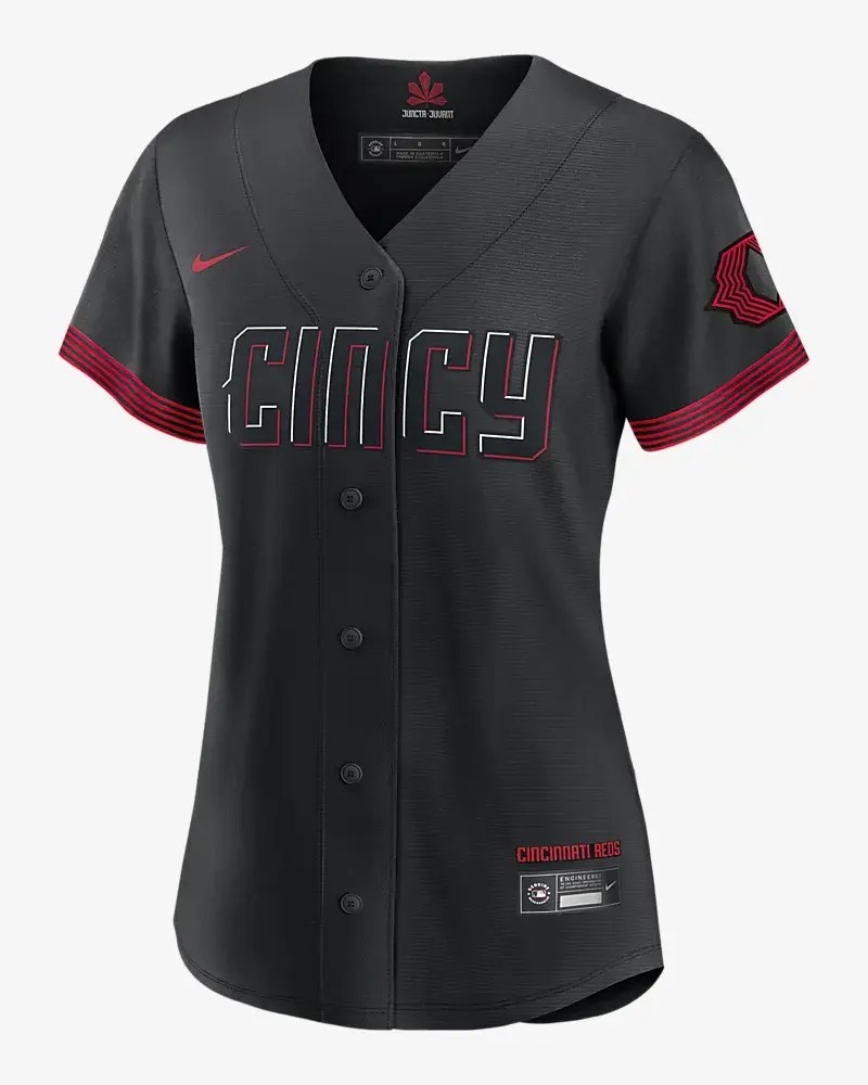 Nike MLB Cincinnati Reds City Connect (Barry Larkin). 1