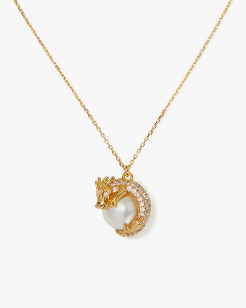 Kate Spade Dazzling Dragon Pendant. 1