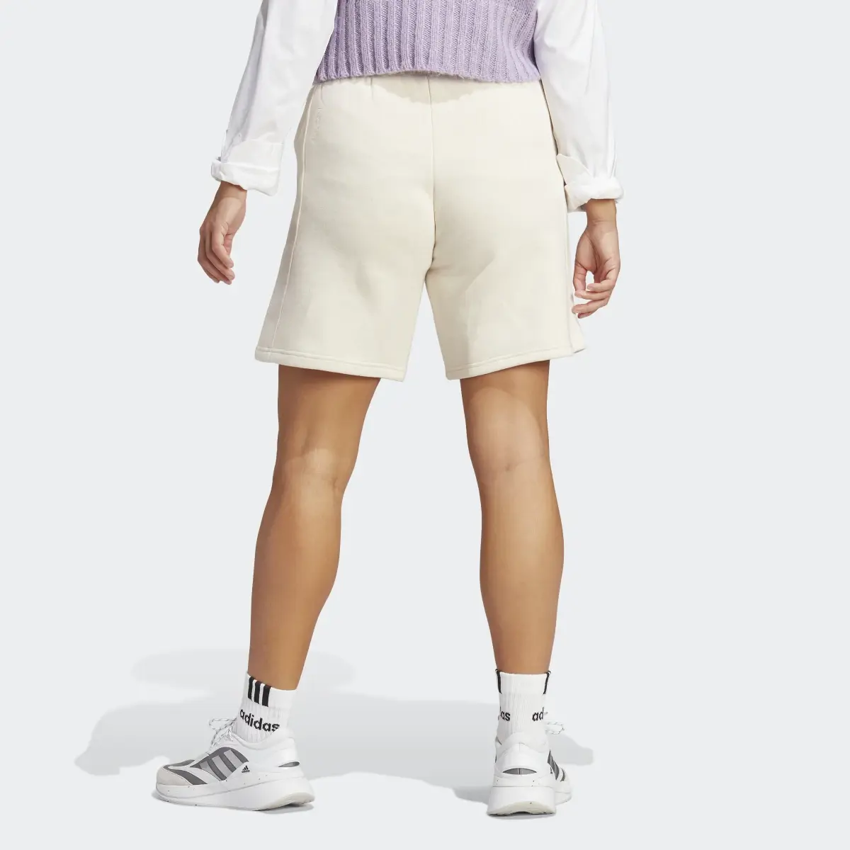 Adidas ALL SZN Fleece Shorts. 2