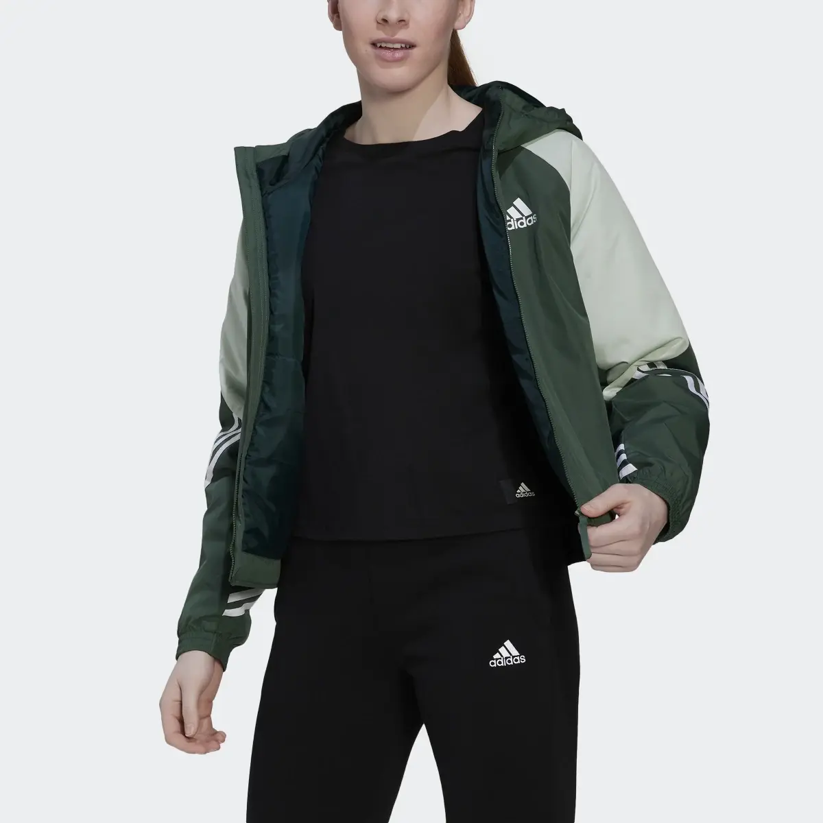 Adidas Back to Sport Hooded Jacket. 1