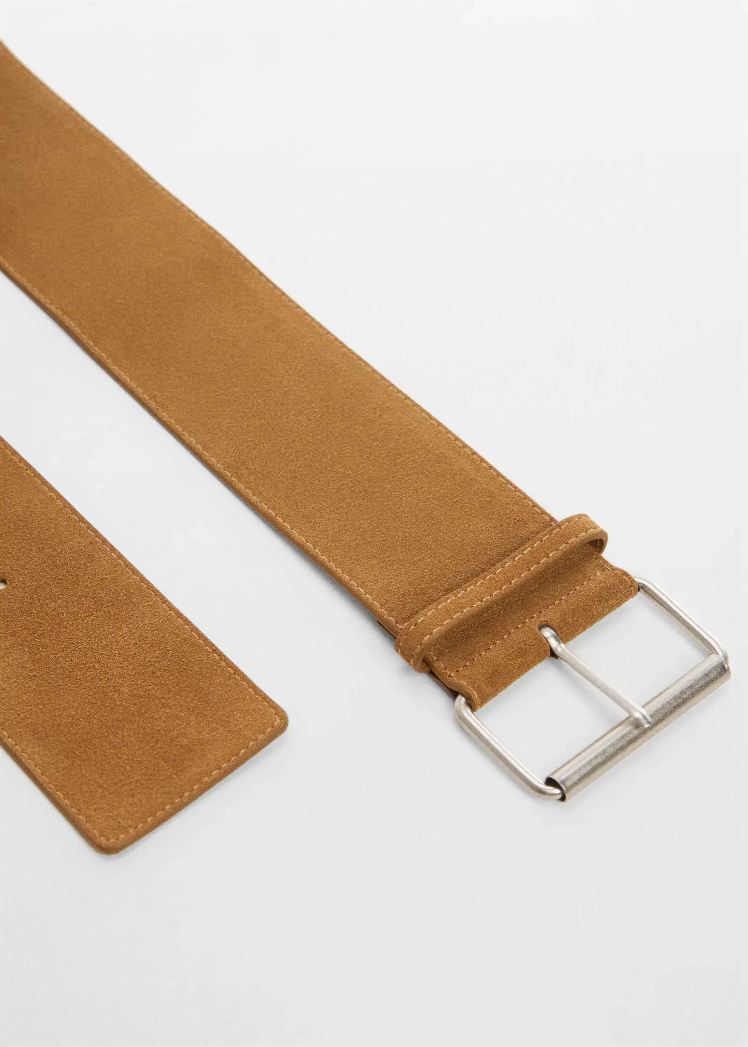 Mango Wide leather belt. 2
