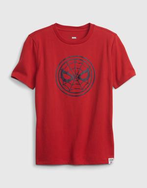 Gap Kids Organic Cotton Graphic T-Shirt red