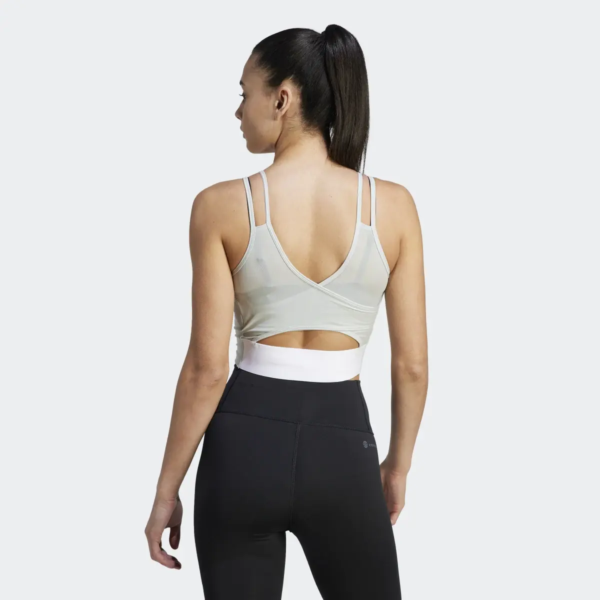 Adidas HIIT HEAT.RDY Crop Tank Top. 3