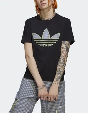 Adidas T-shirt com o Trevo Aplicado