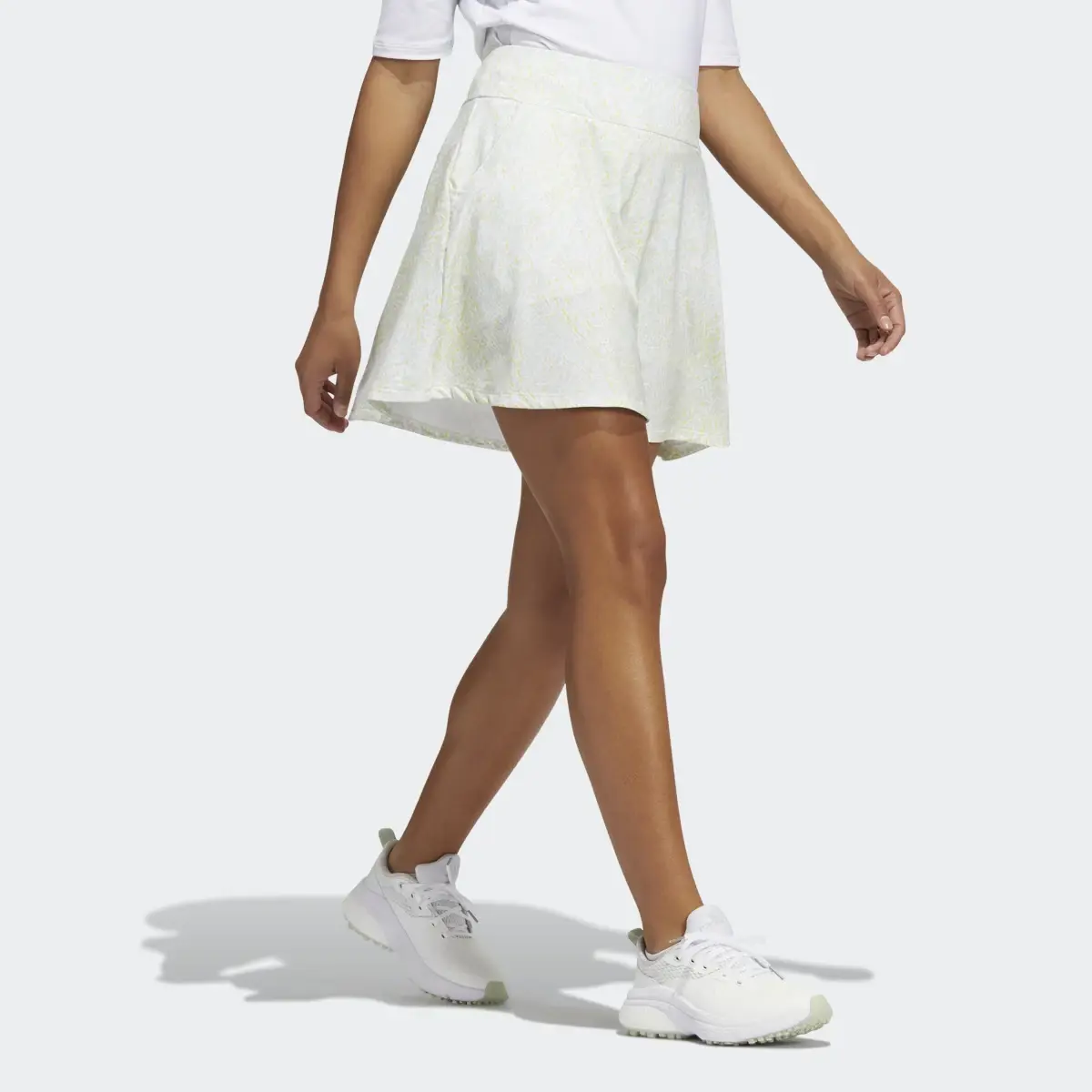 Adidas Printed Frill Golf Skirt. 3