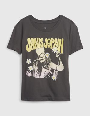 Gap Kids Band Graphic T-Shirt black