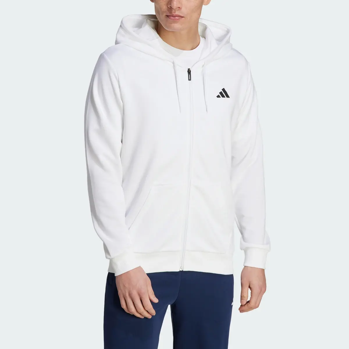 Adidas Club Teamwear Full-Zip Tennis Hoodie. 1