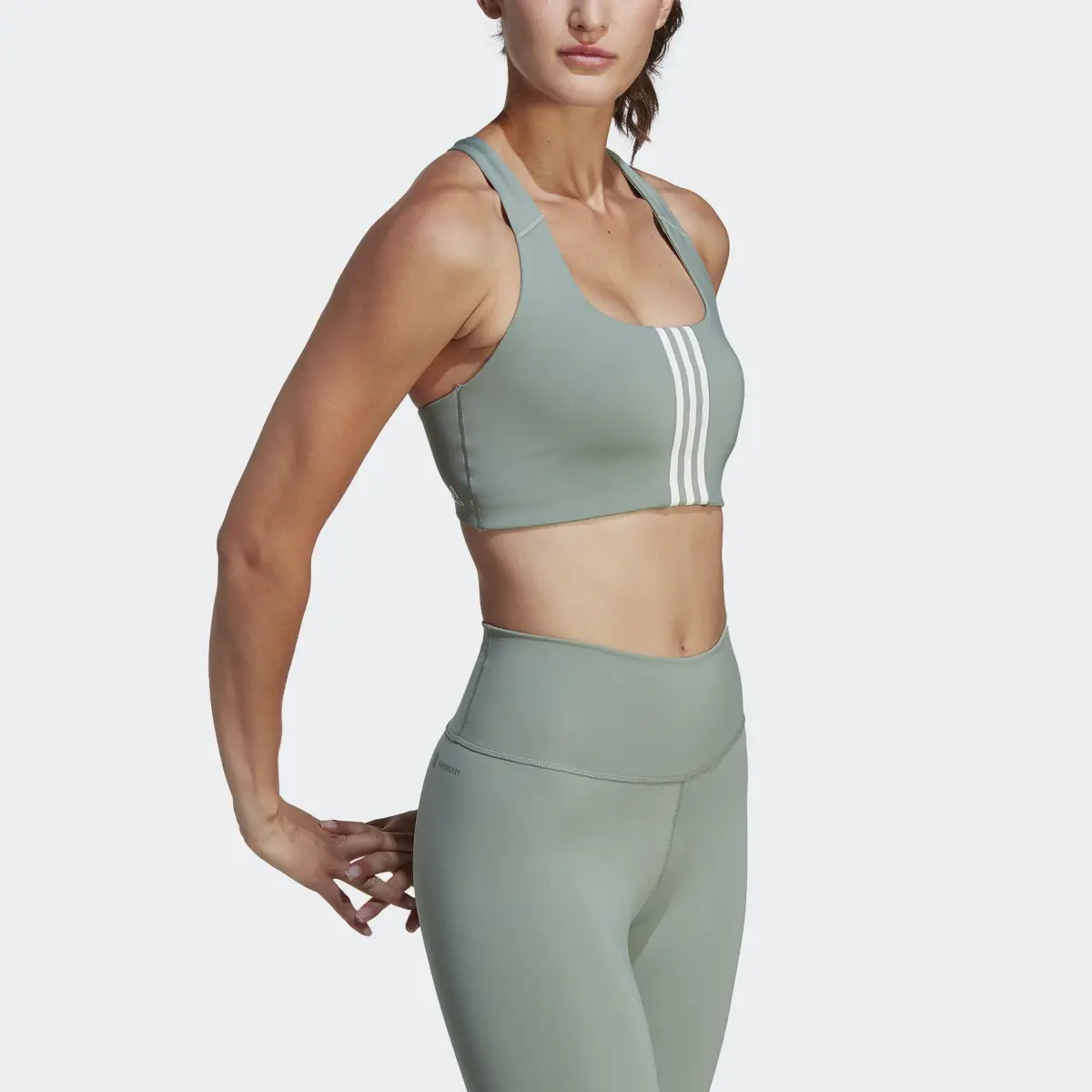 Adidas Powerimpact Training Medium-Support Bra. 1