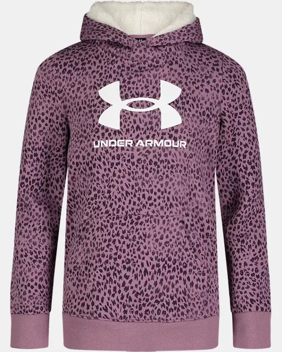 Under Armour Girls' UA Animal Scan Hoodie. 1