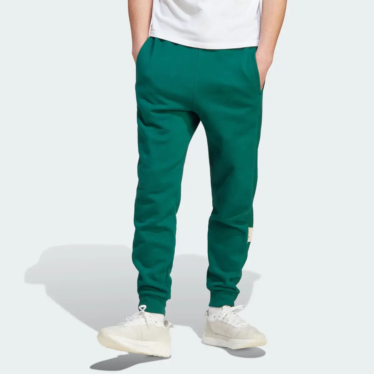 Adidas Lounge French Terry Pants. 1