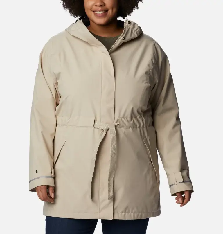 Columbia Women's Here And There™ Rain Trench II - Plus Size. 1