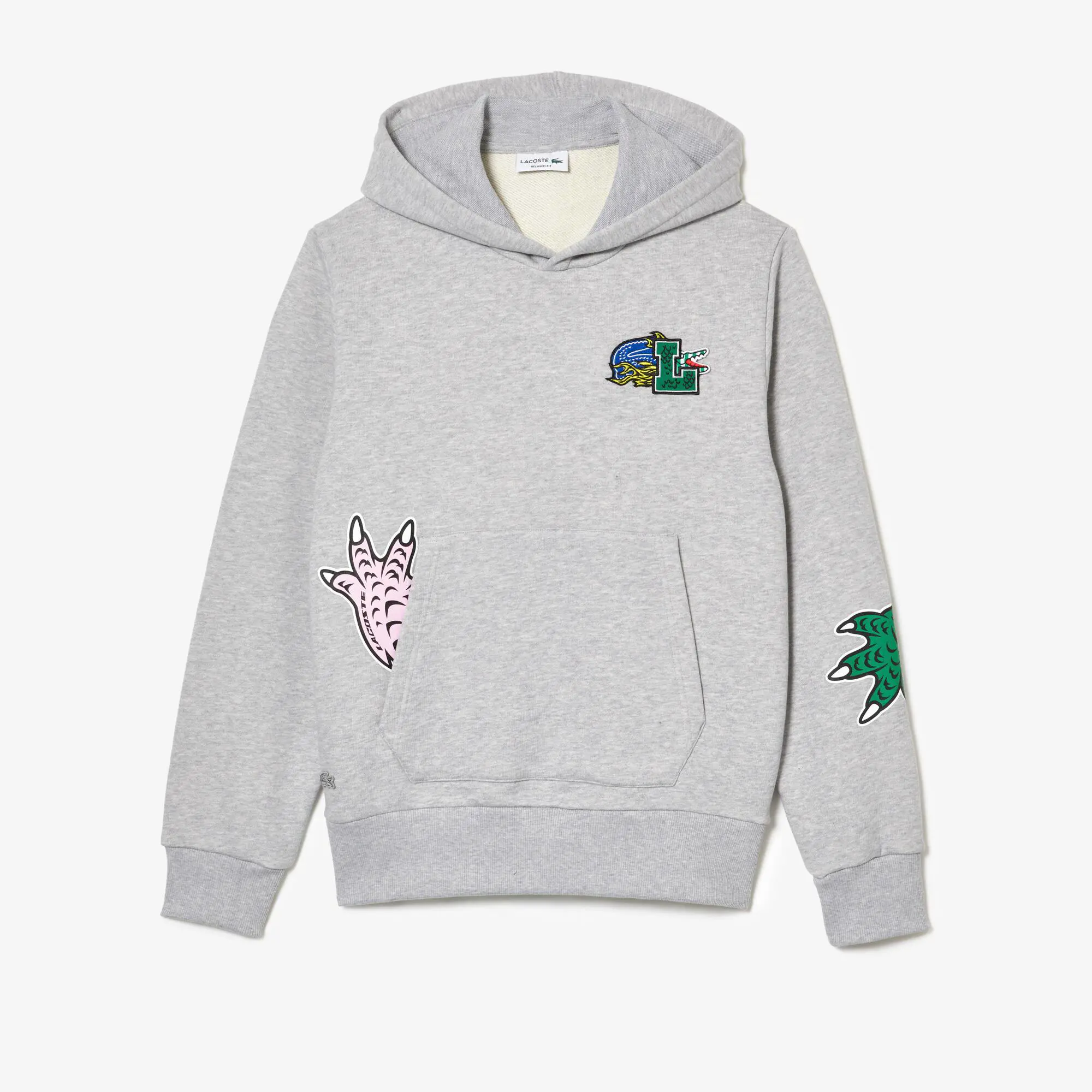 Lacoste Sudadera de hombre Lacoste Holiday con capucha y estampado de efecto cómic. 2