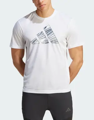 Playera Graphic HIIT Slogan Training