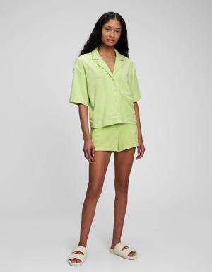 Towel Terry Vacay Shirt green