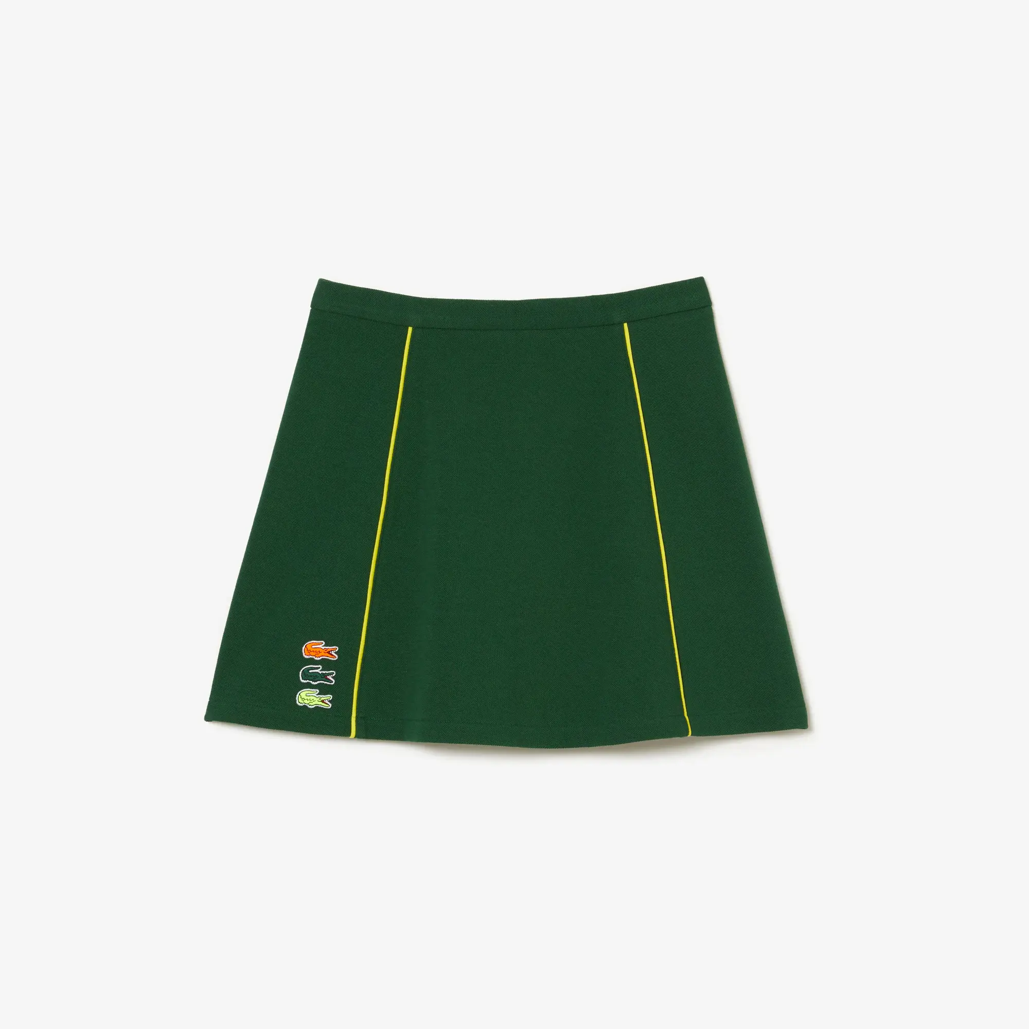 Lacoste Women’s Made In France Organic Cotton Skirt. 2