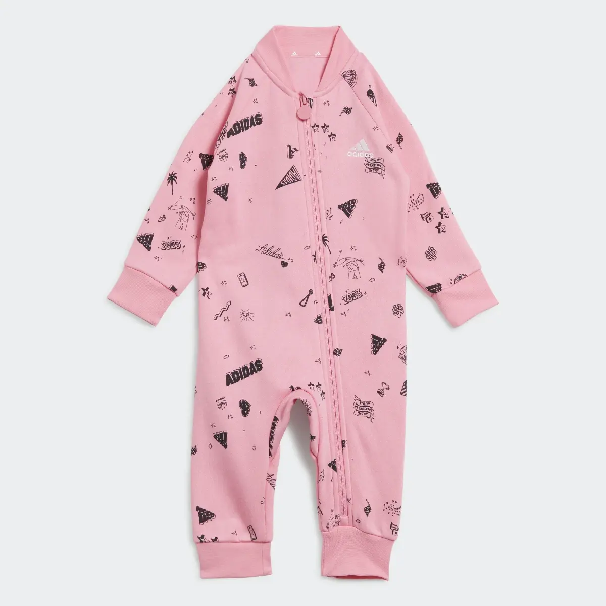 Adidas Brand Love Bodysuit Kids. 2