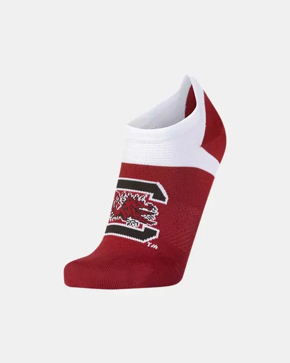 Under Armour Unisex UA ArmourDry™ Sideline Collegiate No Show Socks. 2