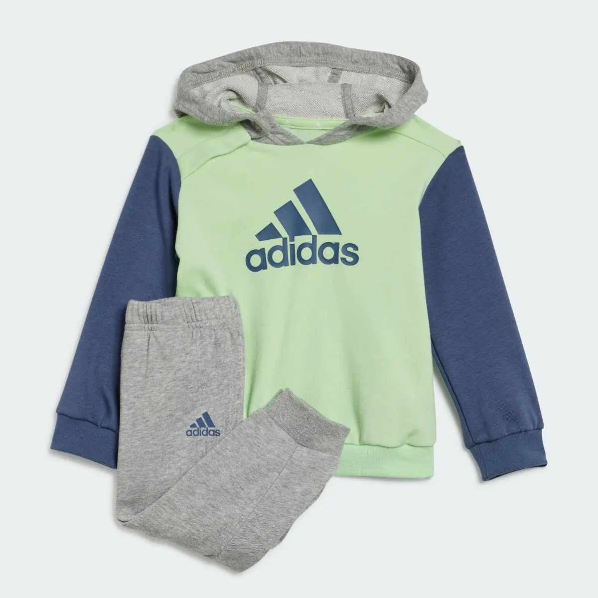 Adidas Essentials Colorblock Kids Jogginganzug. 1