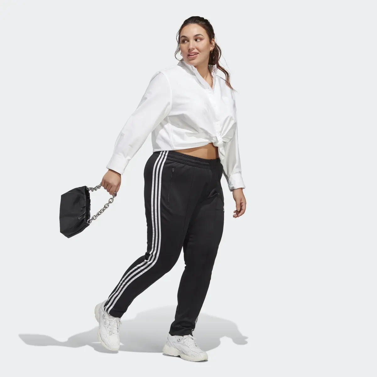 Adidas Primeblue SST Track Pants (Plus Size). 3