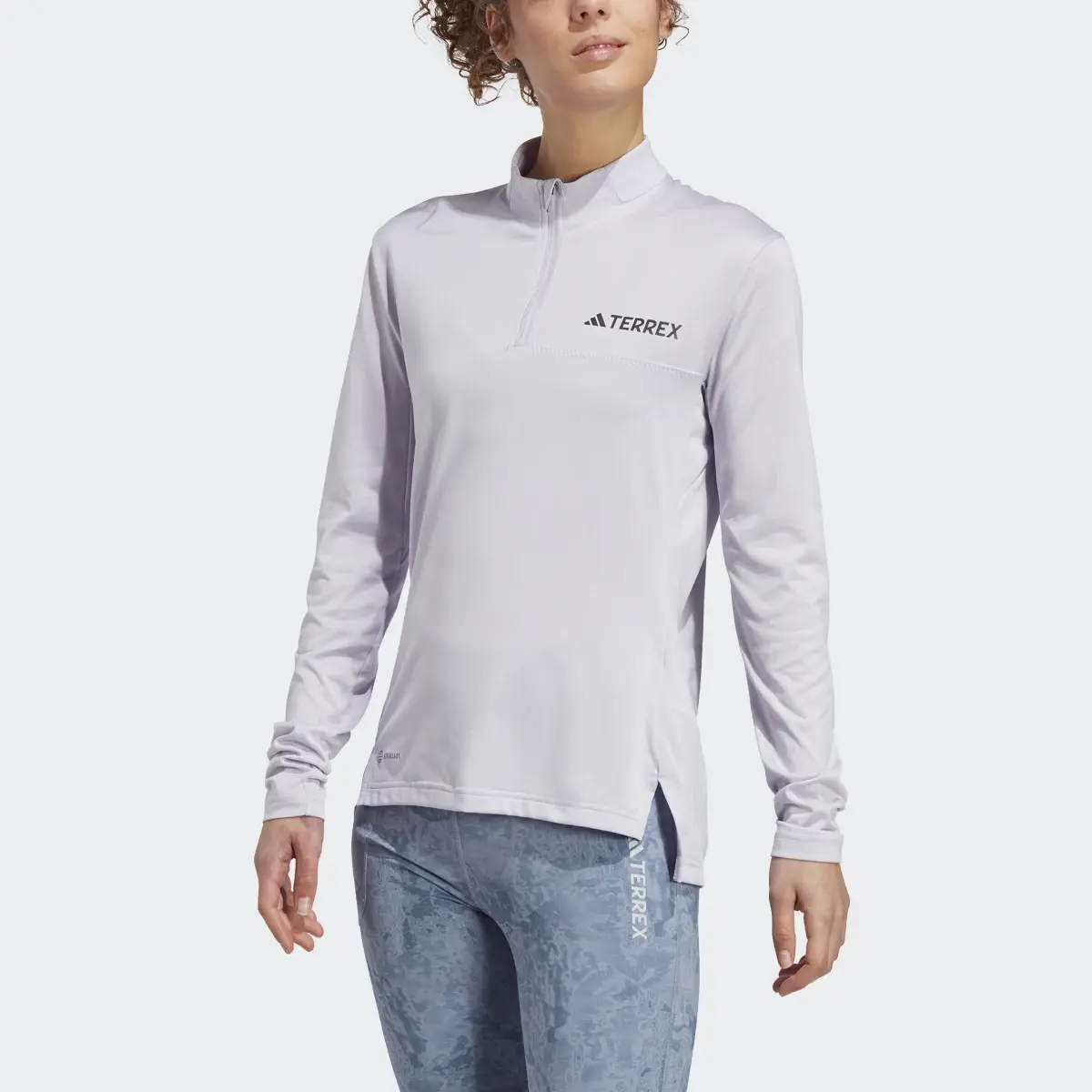 Adidas Maglia Terrex Multi Half-Zip Long Sleeve. 1