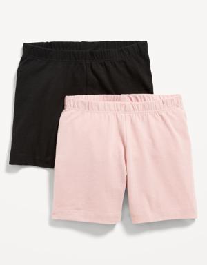 Old Navy 2-Pack Biker Shorts for Toddler Girls multi