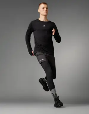 Adidas Ultimate Running Conquer the Elements Merino Long Sleeve Long-sleeve Top. 3 Adidas Ultimate Running Conquer the Elements Merino Long Sleeve Long-sleeve Top. 3