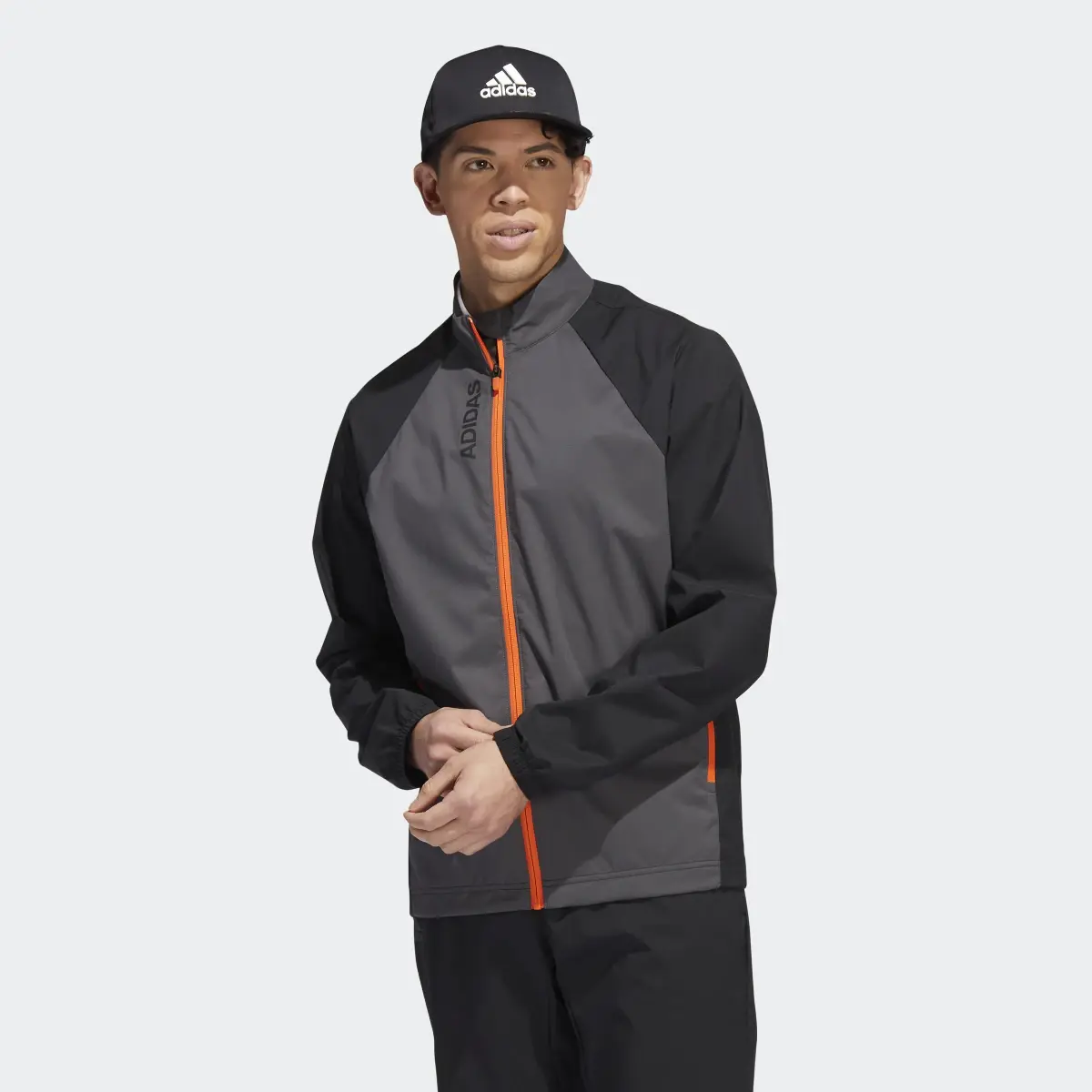 Adidas Provisional Full-Zip Golf Jacket. 2