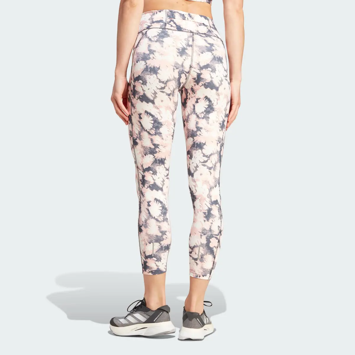 Adidas DailyRun Printed 7/8 Leggings. 2