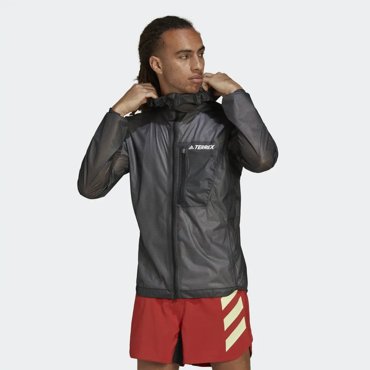 Adidas Terrex Agravic 2.5-Layer Rain Jacket. 2