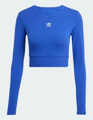 Adidas Essentials Rib Long Sleeve Tee. 3 Adidas Essentials Rib Long Sleeve Tee. 3