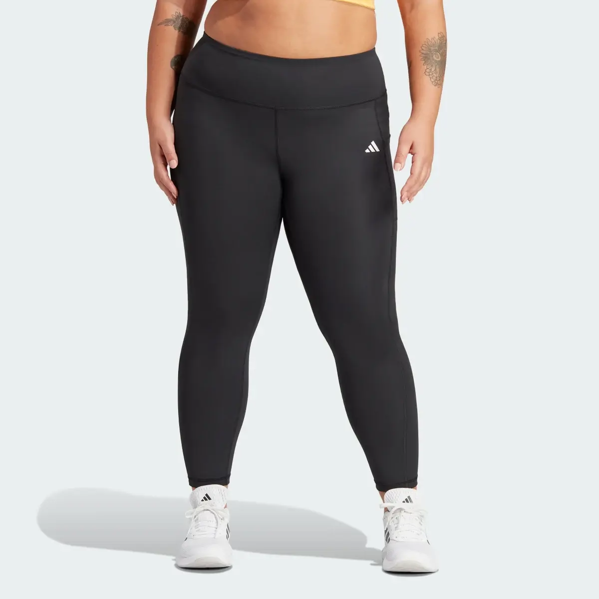 Adidas Optime Full-Length Leggings (Plus Size). 1