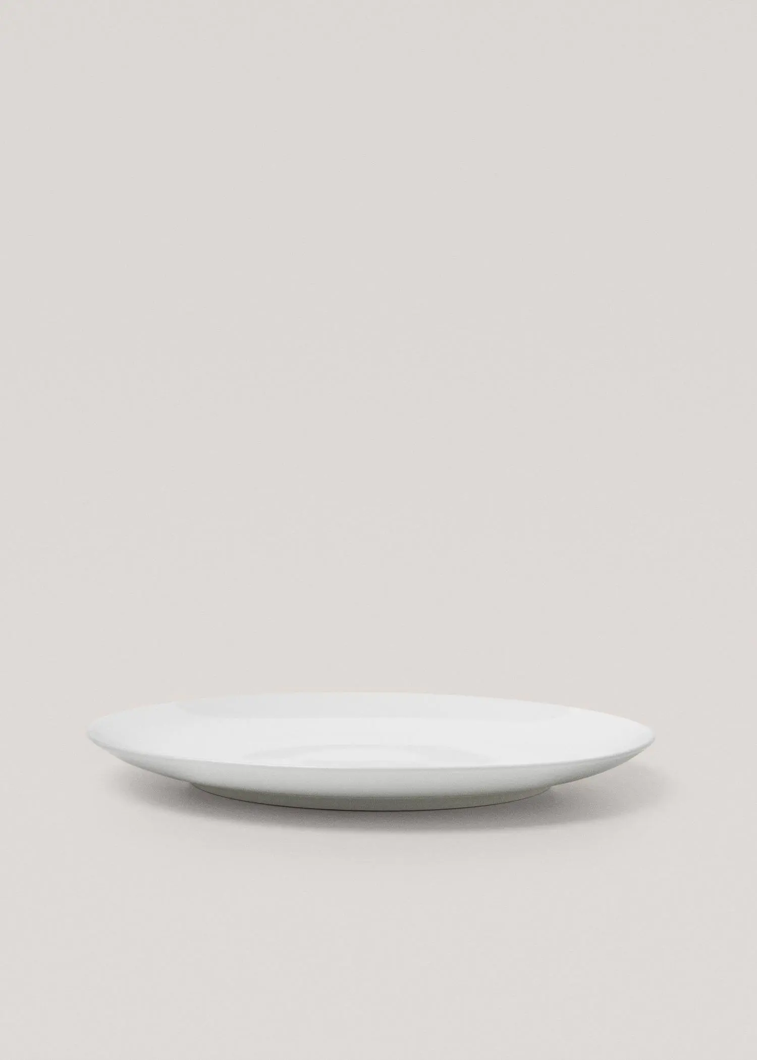 Mango Bone china porcelain flat plate. 2