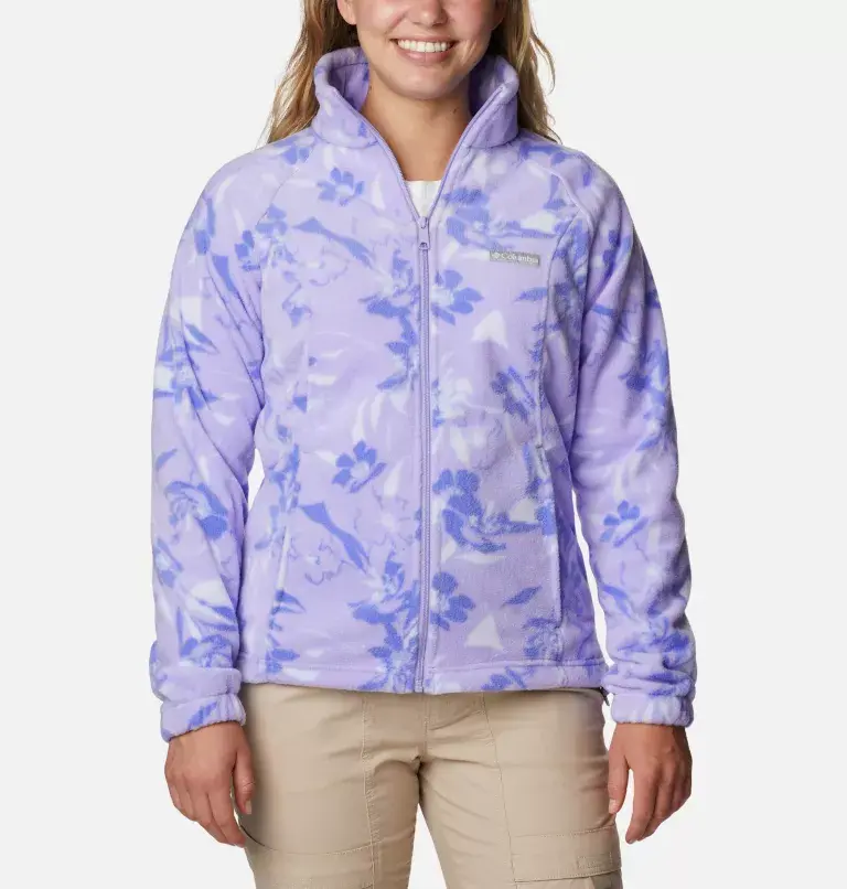 Columbia Women's Benton Springs™ Printed Full Zip Fleece Jacket. 2