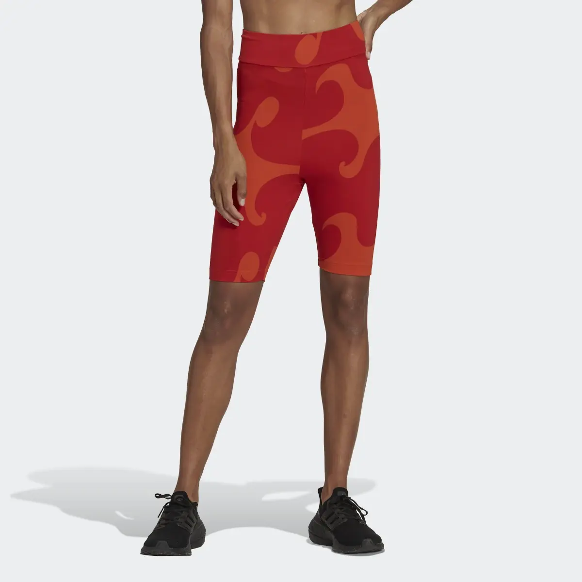 Adidas Leggings corti Marimekko Rib Knee Length. 1