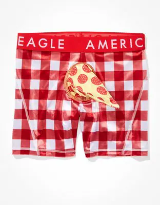 American Eagle O Pizza Costume 6" Classic Boxer Brief. 1