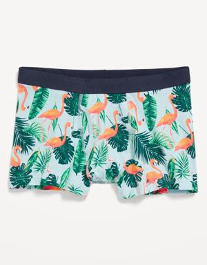 Printed Built-In Flex Underwear Trunks for Men -- 3-inch inseam multi