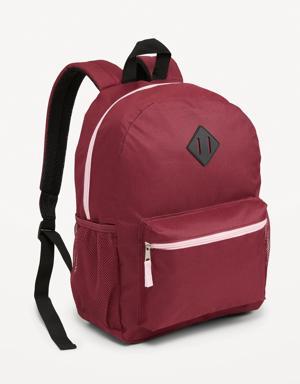 Canvas Backpack for Kids pink