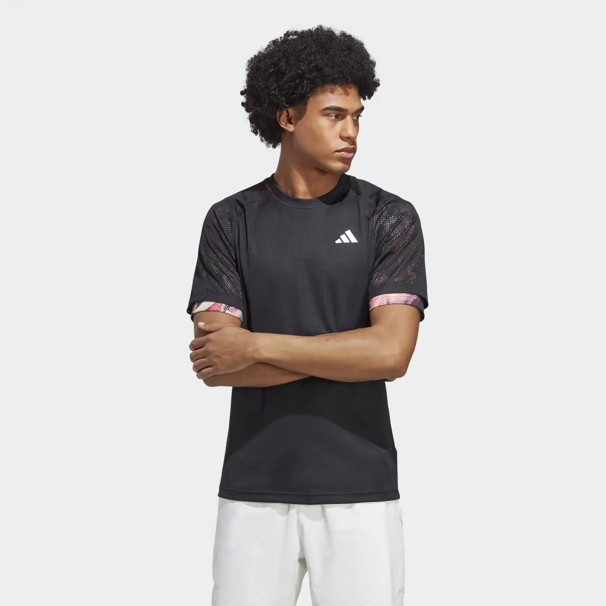 Adidas Melbourne Ergo Tennis HEAT.RDY Raglan T-Shirt. 2