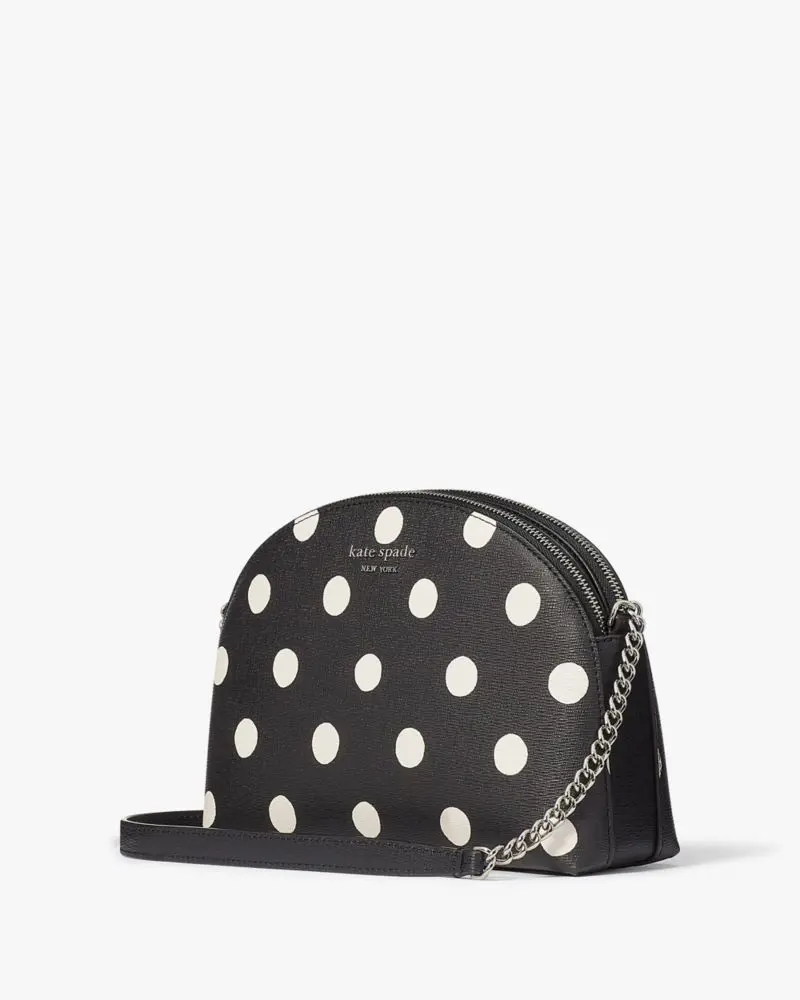 Kate Spade Morgan Sunshine Dot Double-zip Dome Crossbody. 2